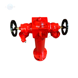 Outdoor Wet Type 4inch <strong>Double</strong> Outlet <strong>Fire</strong> <strong>Hydrant</strong> 2 Way Pillar <strong>Hydrant</strong> Manufacturer