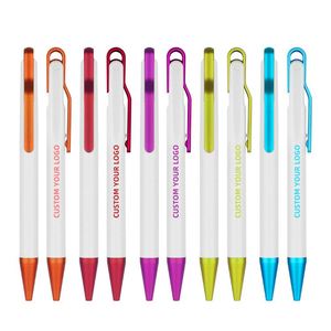 Bolígrafos de Plástico Multicolor Personalizados a Precio Económico, con Logotipo Personalizado, Tinta Negra, Opción de Regalo para la Escuela y Oficina - Product Image 3