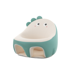 Silla de Bebé para Verano, Anti-caídas, Asiento de Aprendizaje para Bebés de 3 a 12 Meses, de Felpa, con Diseño de Dibujos Animados, Lavable, Multifuncional, Silla de Comer - Product Image 1