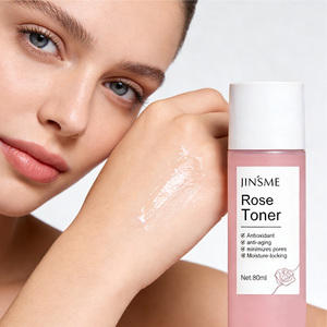Tónico facial OEM Rose de 80 ml contiene ácido hialurónico, vitamina C y manteca de karité, reafirma e hidrata, apto para todo tipo de piel. - Product Image 2