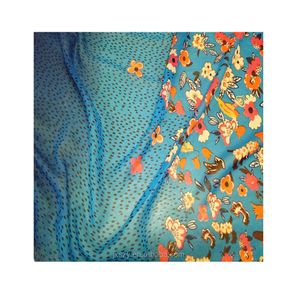 Vente en gros de motifs d'impression en tissu 100% pure soie sur mousseline de soie Georgette - Product Image 1