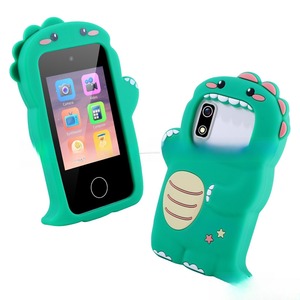 A10 Children's Dinosaur Phone Emerald Green Music <b>Camera</b> Toy For Kids Age 2-4 Years Multifunctional Gift - Product Image 5