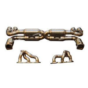 Sistema de escape catback de válvula electrónica de rendimiento de acero inoxidable a <span class=keywords><strong>precio</strong></span> de fábrica para escape <span class=keywords><strong>Porsche</strong></span> 911 <span class=keywords><strong>991</strong></span> <span class=keywords><strong>991</strong></span>,2 <span class=keywords><strong>Turbo</strong></span> <span class=keywords><strong>S</strong></span> - Product Image 2