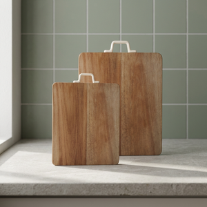 Tabla de Cortar Rectangular Grande de Bambú, Antideslizante, Resistente al Agua, Apta para Lavavajillas, Personalizable - Product Image 1