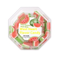 Kue Kelapa Fudge Baru Kreatif Camilan Santai Anak-anak Rasa Buah Semangka Mangga Kemasan Botol dengan Hiasan Berlapis
