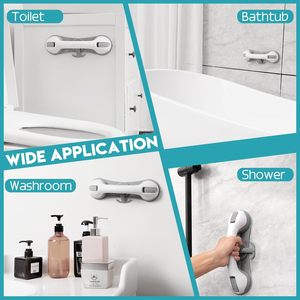 Portable <strong>Suction</strong> Cup <strong>Grab</strong> Bar Strong Grip Bathroom Safety Handle Non-Drilling Wall Mounted <strong>Grab</strong> <strong>Rail</strong> for Toilet Support - Product Image 5