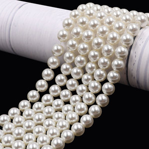 2-14mm 5A Qualité Brillant Rond Artificiel 650 Cristal Blanc Perle Perles pour Bijoux et Vêtements Conception DIY Bracelet Fabrication - Product Image 3