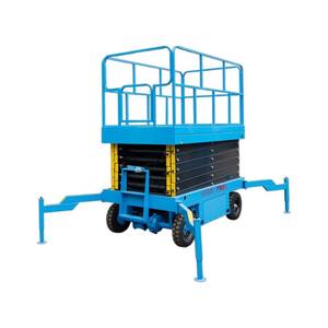 <span class=keywords><strong>10m</strong></span> 12m 14m 18m 500Kg 1T 2T Capacidad de trabajo aéreo Tijera móvil eléctrica Mesas elevadoras hidráulicas Plataforma móvil Manlift - Product Image 1