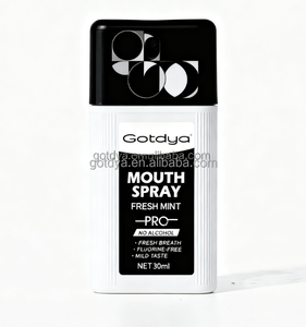 GAOTDYA OEM Spray <span class=keywords><strong>Oral</strong></span> Personalizado Portátil com Sabor Frutado e <span class=keywords><strong>Aloe</strong></span> <span class=keywords><strong>Vera</strong></span>, Certificado CE, Embalagem a Granel Azul Unissex - Product Image 4