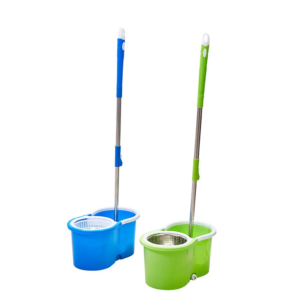 Prodotti per la casa Mop e secchio in microfibra Turbo Set2-In-1, pedale per secchio Mop, mocio rotante per secchio