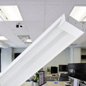 High Power 18W 36W LED Ceiling Batten <strong>Light</strong> <strong>Fixture</strong> 6000K Daylight CRI 80 Dimmable 2ft 4ft <strong>Office</strong> Indoor Industrial Hotel Use - Product Image 6