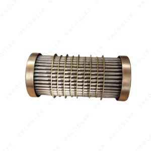 Ensemble de tubes échangeurs de chaleur en cuivre sur mesure, antirouille, pour le refroidissement de l'huile de lubrification du moteur principal des navires offshore, haute productivité - Product Image 5