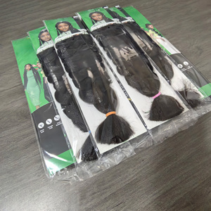 Extensiones de Cabello <span class=keywords><strong>Jumbo</strong></span> Braids para Trenzar, Extensiones de Cabello al por Mayor, Cabello para Trenzar Expression de 82 Pulgadas para Mujeres Negras - Product Image 5