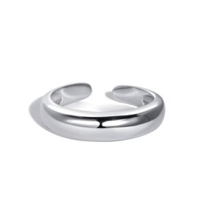 Anillo delicado apilable de oro de 18k chapado en plata 925 de alta calidad y moda, talla única, para mujer, marca Dylam Simple Low Moq - Product Image 1