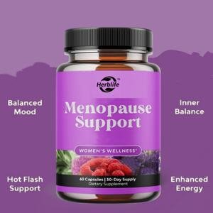 Complément alimentaire en gros pour le soutien de la ménopause, capsules de ménopause naturelles pures pour femmes - Product Image 2
