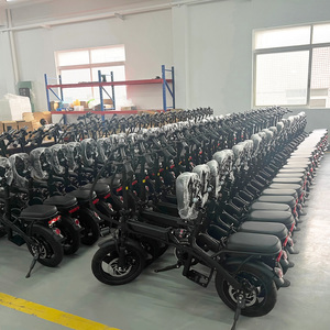 CE Certified US Warehouse Leisure Rider Mini 48V 560W Lithium Battery Brushless Folding Electric Bike Single Speed Disc Brakes - Product Image 5