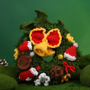 Kit de <span class=keywords><strong>crochet</strong></span> bricolage pour débutants Kit d'<span class=keywords><strong>animaux</strong></span> au <span class=keywords><strong>crochet</strong></span> de Noël personnalisé pour cadeau - Product Image 4