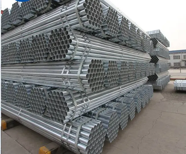Trung Quốc sản xuất ống thép mạ kẽm Giá 25mm Đường kính ống tròn liền mạch