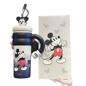 Botella de agua aislada Disney Donald Duck de 500 ml con pajita, taza unisex para estudiantes, para uso en la oficina y la escuela - Product Image 2