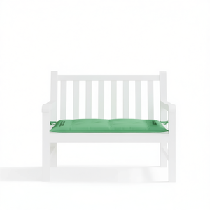 Cojín Rectangular Acolchado para Banco de Jardín, de Tela Oxford Verde, Lavable y Extraíble, para Todas las Estaciones - Product Image 1