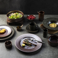 Yayu Vaisselle Vaisselle Porcelaine Grise Personnalisé Blanc De Restaurant Autre Porzellan Assiette À Dessert Japonaise