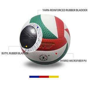 Balón <span class=keywords><strong>de</strong></span> <span class=keywords><strong>Voleibol</strong></span> <span class=keywords><strong>Oficial</strong></span> Aprobado para Partidos, Material PU, Tamaño 5, Duradero, para Juego en Interiores y Playa - Product Image 5