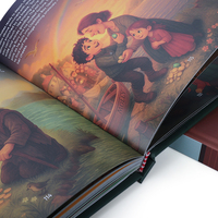 Impression de livres pour enfants personnalisés, reliure rigide, livre d'histoires, dessin animé, lecture, apprentissage, papier offset, éducation, livre pour enfants