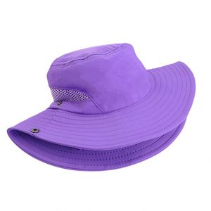 Wholesale Adjustable Waterproof Breathable Polyester <b>Hat</b> With Elastic Strap Bucket Fishing Hiking Boonie <b>Hat</b> for Adult - Product Image 6