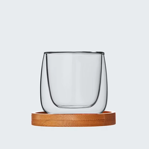 Set <span class=keywords><strong>di</strong></span> Bicchieri da Espresso a Doppia Parete Isolati, Nuovi Arrivi all'Ingrosso, Tazze Mini Riutilizzabili Resistenti al Calore per Caffè e Tè - Product Image 2