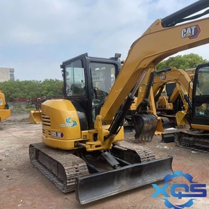 Excavatrice hydraulique Caterpillar 303.5E d'occasion, modèle 2022, seconde main, capacité de la benne de 0,12 m³, moteur, boîte de vitesses et pompe de 3,5 tonnes. - Product Image 4