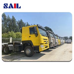 SAIL chine 6X4 40 tonnes HOWO 371 chauffeur d'occasion camion remorquage conteneur remorque tracteur camions prix de la tête - Product Image 3