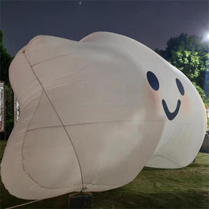 2023 vendita calda gigante gonfiabile nuvola, gonfiabile forma di nuvola palloncino per la pubblicità - Product Image 5