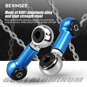 BEVINSEE Biellettes de barre stabilisatrice arrière réglables pour BMW <span class=keywords><strong>E46</strong></span> 320 323 325 328 330 - Product Image 6