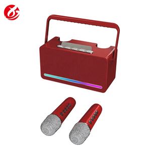 Nouvelle Enceinte Karaoké Portable M36 2026 avec <span class=keywords><strong>Subwoofer</strong></span> V5.3, Style OEM, pour Extérieur, Absorption Magnétique, Stockage, et 2 Micros - Product Image 6