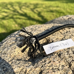 7mm 8mm <strong>Black</strong> Round Bungee Elastic Rubber <strong>Cords</strong> Bands - Product Image 1