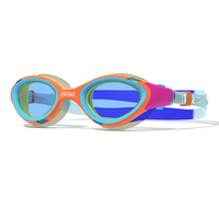 Lunettes de natation pour enfants en silicone, anti-buée, étanches, réglables, lunettes de plongée