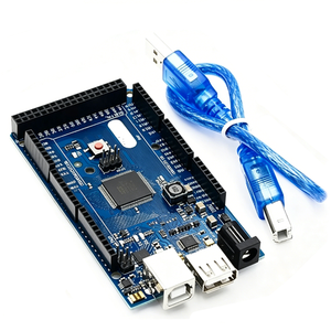 Module de carte de développement ATMEGA2560 <span class=keywords><strong>Mega</strong></span> <span class=keywords><strong>2560</strong></span> R3 pour <span class=keywords><strong>microcontrôleur</strong></span> <span class=keywords><strong>Arduino</strong></span> avec câble USB et convertisseur USB-serial - Product Image 1