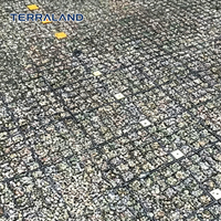 Grille de pavage en gravier résistante aux UV, facile à installer, matériau de pavage extérieur