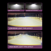 Projecteur laser à 3 lentilles Three Dragons AY01E, projecteur LED haute luminosité pour la rénovation des phares de voiture