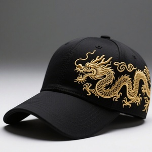 หมวกแก๊ปเบสบอลปักโลโก้ 3 มิติ สไตล์สปอร์ต 6 แผง - Product Image 4