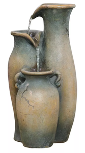 <span class=keywords><strong>Fuente</strong></span> de Resina Escalonada Hecha a Mano Personalizada para Interiores y Exteriores, Jarras de Resina, Adorno de Jardín Artesanal, Decoración <span class=keywords><strong>del</strong></span> Hogar, Conejo Brillante de China - Product Image 3