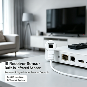 IFA01 Receptor IR Micro Universal, Extensor de Control Remoto, Cable de Extensión Infrarroja, Sensor LED para TV, Proyector, Computadora con USB - Product Image 4