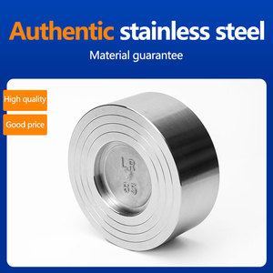 Factory Direct Sales Stainless Steel <strong>Valve</strong> <strong>SS</strong> 304 Wafer <strong>Check</strong> <strong>Valve</strong> for Water Oil Gas - Product Image 2