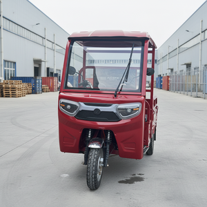 Tricycle utilitaire commercial électrique personnalisé <span class=keywords><strong>pour</strong></span> le transport <span class=keywords><strong>de</strong></span> marchandises en entrepôt, avec cabine et coffre, idéal <span class=keywords><strong>pour</strong></span> la ville et la ferme. - Product Image 1