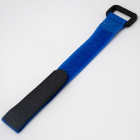 Sangle de fixation réglable à boucle auto-agrippante réutilisable pour le rangement et l'organisation de cargaisons en extérieur