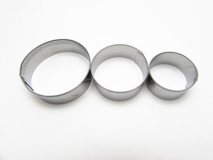 12 unids/set de acero inoxidable galleta Cookie bricolaje molde corazón estrella flor redonda forma cortador molde de hornear herramientas <span class=keywords><strong>GYH</strong></span> - Product Image 5