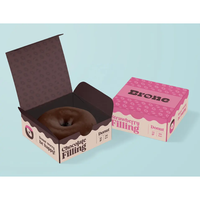 Boîtes en papier personnalisées Emballage de cadeaux pour la cuisson Boîtes en papier de qualité alimentaire pour gâteau et pâtisserie