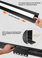 Lampu Sorot Rel Modern 2020 Hot Sale 30W 24W 20W 16W 12W 10W 8W Dimmable Grille Linear Magnetik LED