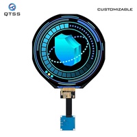 Écrans LCD TFT ronds de 7 pouces, résolution 1080x1080, interface MIPI RVB, 30 broches pour tableau de bord automobile