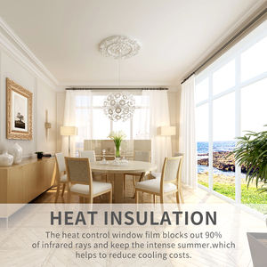 Spiegel reflektierende Fenster folie <span class=keywords><strong>One</strong></span> <span class=keywords><strong>Way</strong></span> <span class=keywords><strong>Vision</strong></span> Solar fenster Tönung Vinyl glas Selbst klebende Kontroll folie Datenschutz aufkleber für zu Hause - Product Image 2